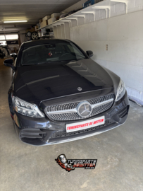 😎😎Mercedes Benz C180 Coupe 2019 AMG Line Provided with a C43 AMG Look Diffuser with Exhaust Tips😎😎