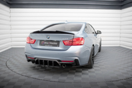 Maxton Design Street Pro Achterzijde Splitters BMW 435i Coupé M-Pack F32
