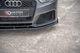 Maxton Design RACING DUURZAAMHEID VOORSPLITTER + KLEPPEN AUDI RS3 8V SPORTBACK
