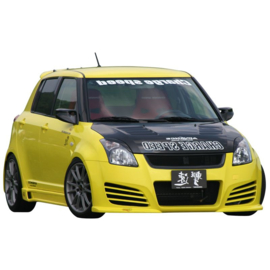 Chargespeed Voorbumper passend voor Suzuki Swift II 2005- 'Type 1' (FRP)