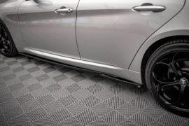 Maxton Design SIDESKIRTS DIFFUSERS ALFA ROMEO GIULIA SPORT Gloss Black