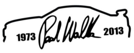 Paul Walker Skyline + Handtekening