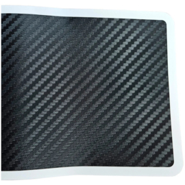 MAX6 Pasklare Achterbumperbeschermfolie passend voor Volkswagen Caddy V Box/MPV 2020- – Carbon-look