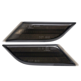 Set LED Zijknipperlichten passend voor Volkswagen Transporter T6.1 2020-2022 - Rookgrijs- incl. Dynamic Running Light