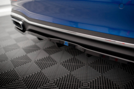 Maxton Design Achtersplitter (met verticale stangen) Mercedes-Benz C AMG-Line W206
