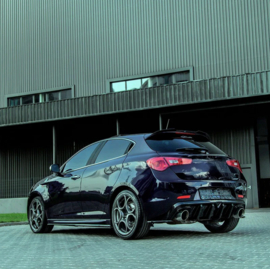 Oneway Dakspoiler (Cap) passend voor Alfa Romeo Giulietta 2010-2020 - Glanzend zwart