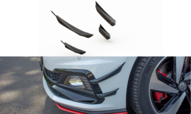 Maxton Design Voorbumpervleugels (Canards) Volkswagen Polo GTI Mk6