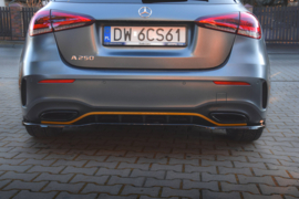 Maxton Design Achtersplitter (met verticale stangen) Mercedes-Benz A Hatchback AMG Line W177