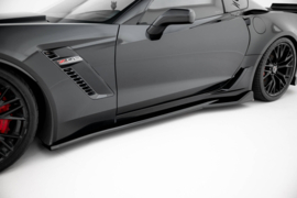 Maxton Design Zijskirts Diffusers Chevrolet Corvette Z06 C7