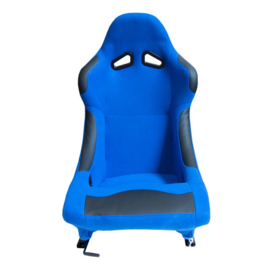 Sportstoel 'BW' - Blauw - Vaste rugleuning - incl. sledes