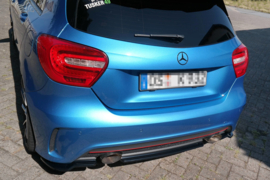 Maxton Design Achtersplitter (ZONDER VERTICALE STANGEN) MERCEDES-BENZ W176 AMG-LINE PREFACE