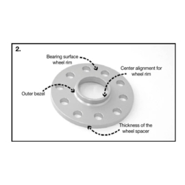 H&R DR-Systeem Spoorverbrederset 26mm per as - Steekmaat 5x132 - Naaf 66,5mm - Boutmaat M14x1,25 - passend voor BMW - Zwart