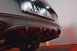 Maxton Design ACHTERKANT MERCEDES-BENZ C-KLASSE W205 COUPÉ AMG-LINE
