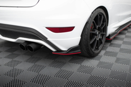 Maxton Design Achterzijde splitters V.2 Ford Fiesta ST Mk7 Facelift