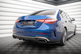 Maxton Design Achtersplitter (met verticale stangen) Mercedes-Benz C AMG-Line W206