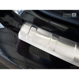 RVS Achterbumperprotector passend voor Audi A6 Sedan Facelift 2015-2018 excl. C8 'Ribs'