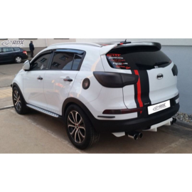Achterskirt 'Diffusor U-Diff' passend voor Kia Sportage (SL) 2010-2015 (PU)