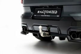 Maxton Design Achtersplitter (met verticale stangen) Mini Countryman JCW U25