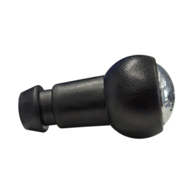Simoni Racing Pookknop OEM passend voor Citroën/Peugeot diversen - Zwart ABS + Chroom Schakelpatroon