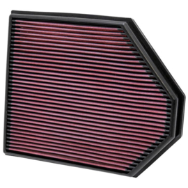 K&N vervangingsfilter passend voor BMW X3 2.0, 3.0 2011-2017 / BMW X4 2.0 2014-2017 (33-2465)