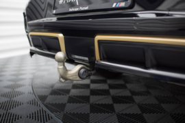 Maxton Design Achtersplitter (met verticale stangen) BMW XM G09