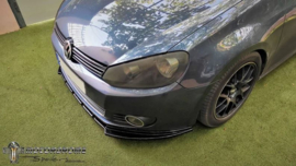 Voorspoiler passend voor Volkswagen Golf VI 2008-2012 excl. GTi/GTD/R/Plus (ABS)