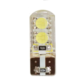 Simoni Racing T10 4-LED Lampen 'Silicone-High-Power' Type 4 - Wit - Set à 2 stuks