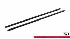 Maxton Design ZIJKANTEN DIFFUSERS VW GOLF Mk7 GTI CLUBSPORT Gloss Black