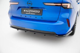 Maxton Design Achtersplitter (met verticale stangen) Opel Astra Sports Tourer L (MK6)