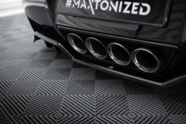 Maxton Design Achtersplitter (met verticale stangen) + Achterzijsplitters Chevrolet Corvette C7