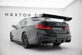 Maxton Design Carbon spoiler met interne beugels BMW 5 / M5 Sedan G30 / F90