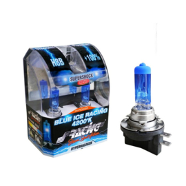 Simoni Racing Halogeen Lampen 'Blue Ice Racing' H8B (4200K) 12V/35W, set à 2 stuks ECE-R37