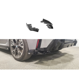 Motordrome Achterbumperskirts (Hoeken) passend voor BMW 1-Serie (F70) M-Sport excl. M135 2024- (ABS Glanzend zwart)