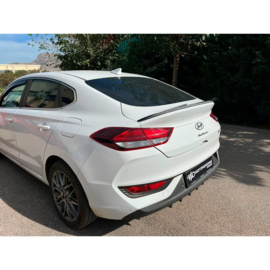 Achterspoilerlip passend voor Hyundai i30 III Fastback incl. N-Line 2017- (ABS Glanzend zwart)