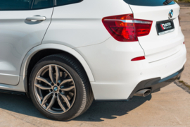 Maxton Design ACHTERZIJDE SPLITTERS voor BMW X3 F25 M-Pack Facelift