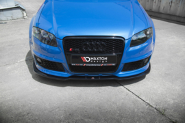 Maxton Design VOORSPLITTER V.2 AUDI RS4 B7 Gloss Black