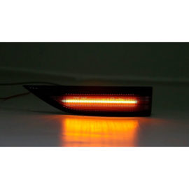Set LED Zijknipperlichten passend voor Volkswagen Transporter T6 2015- - Rookgrijs- incl. Dynamic Running Light