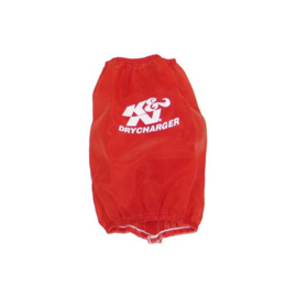 K&N Drycharger Filterhoes voor RF-1029, 191-130 x 178mm - Rood (RF-1029DR)