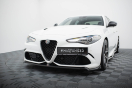 Maxton Design Voorsplitter Alfa Romeo Giulia Quadrifoglio