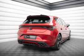 Maxton Design Achtersplitter (met verticale spijlen) Cupra Leon Hatchback Mk1
