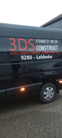 Belettering Bedrijfswagen Renault 3DSCONSTRUCT