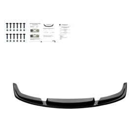 Oneway Voorspoilerlip passend voor BMW 6-Serie F06/F12/F13 Facelift M-Pack 2013-2018 - Glanzend zwart