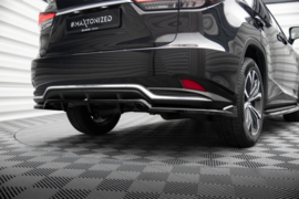 Maxton Design Achtersplitter (met verticale stangen) Lexus RX Mk4 Facelift