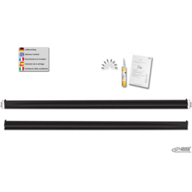 Sideskirts passend voor Renault Twingo II 2007-2014 'Edition' (ABS)