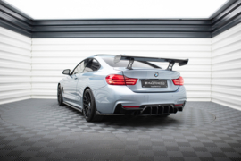 Maxton Design Carbon Spoiler Met Interne Beugels Staanders BMW 4 F32 / 4 F32 M-Pack Coupé