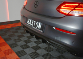 Maxton Design ACHTERKANT MERCEDES-BENZ C-KLASSE W205 COUPÉ AMG-LINE