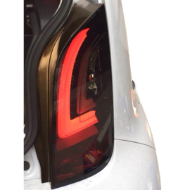 Set LED Achterlichten passend voor Seat Mii 2011- - Zwart/Smoke/Goud