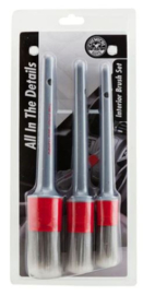 Chemical Guys – Interior Detailing Brushes 3-pack