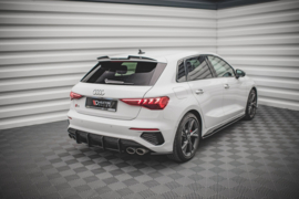 Maxton Design STREET PRO ACHTERZIJSPLITTERS AUDI S3 SPORTBACK 8Y