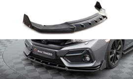 Maxton Design Frontsplitter + kleppen Honda Civic Sport Mk 10